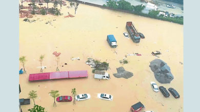 Photo of 強降雨多地停課 颱風三巴在粵二次登陸