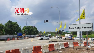 Photo of 百利鎮三叉路口交通圈  預料明年5月中竣工