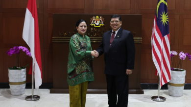 Photo of 佐哈里會見印尼議長  商合作鞏固兩國關係
