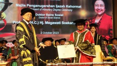 Photo of 優大頒榮譽博士予印尼前總統 表彰成就與領導力