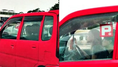 Photo of 新手上路4P提醒 女司機：離我車遠一點