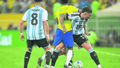 Photo of 【世界杯 入選賽】10人巴西吞3連敗  阿根廷反彈續領跑