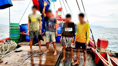 Photo of 禁區拖網捕魚 漁船4泰船員被扣查
