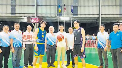 Photo of 【威省三區男女籃球錦標賽開幕】鄭洽豐：不缺愛好者 檳籃運需撥款建場地