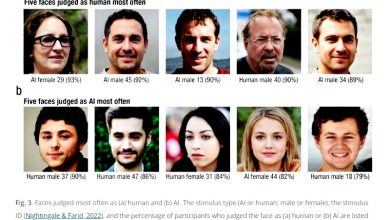 Photo of 研究：白人臉孔特別擬真 AI生成人臉比照片更寫實
