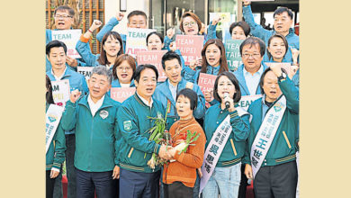 Photo of 【台總統選舉】賴清德陪立委參選人登記