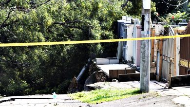 Photo of 【蒲種宏願花園土崩】開門一看路沒了 居民嚇得大聲哭喊