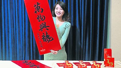 Photo of 台“萬物興龍”春聯紅包袋