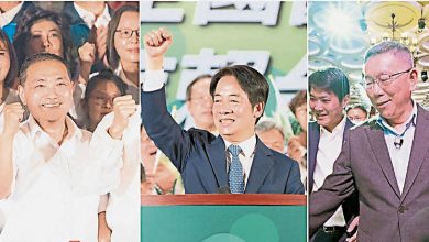 Photo of 【台總統選舉】3黨總統候選人正面對決 首場電視辯論30日登場