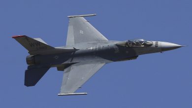 Photo of 美F-16戰機 黃海墜毀