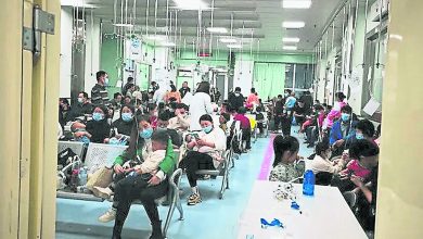 Photo of 爆呼吸道感染 尋中醫院支援 中國學童隨時再上網課
