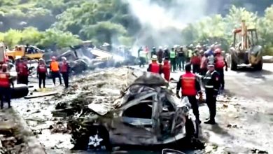 Photo of 委內瑞拉17車連環撞 釀16死6重傷