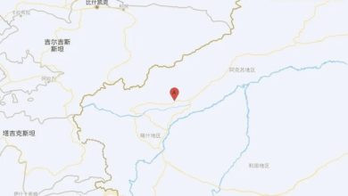 Photo of 甘肅之後 新疆克孜勒蘇州阿圖什市 5.5級極淺層地震