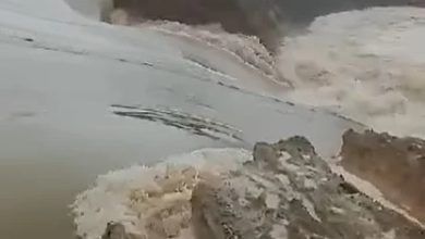Photo of 甘榜蘭樟河堤破堤 河水湧入低漥地區