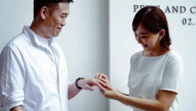 Photo of 一身素雅低調出嫁  李欣怡結婚了