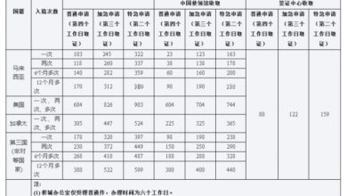 Photo of 中使館:11日開始 赴華簽證費調減