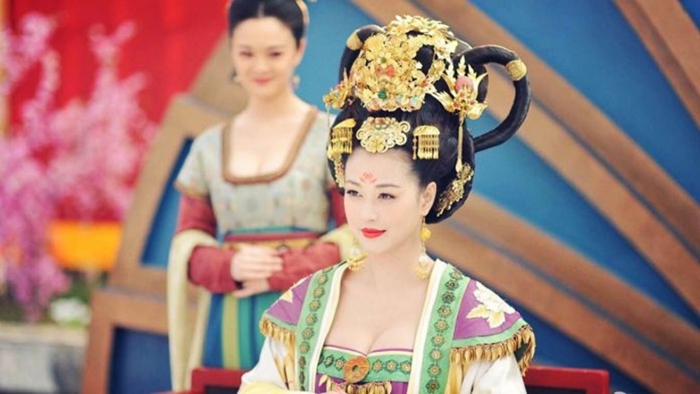 周海媚在《武媚娘傳奇》飾演楊淑妃的角色。