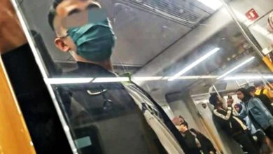 Photo of MRT女乘客遇暴露狂  警：沒碰到你 暫不能捉
