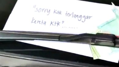 Photo of 【視頻】車被撞收獲RM100 女哭：哪夠修理 網民質疑自導自演