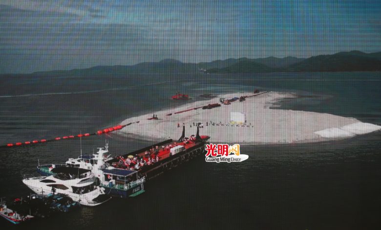 矽谷島計劃目前已填出5英畝土地。