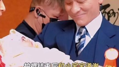 Photo of 嬰兒客串《金手指》  劉德華全程慈父樣照顧