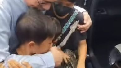 Photo of 開心見到三個小外孫 安華:我被包圍了