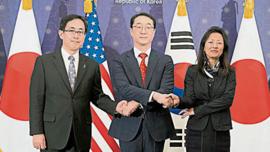 Photo of 商討應對朝鮮方案 韓美日代表首爾會談