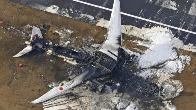 Photo of 【視頻】最新空拍畫面 日航客機機體燒到焦黑