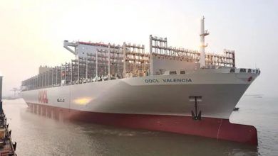 Photo of 【視頻】中國造全球最大等級貨櫃船出海試航 高22層樓堪稱海上堡壘