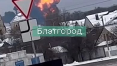 Photo of 軍用運輸機墜毀 65名烏戰俘死亡 俄指烏軍擊落