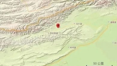 Photo of 新疆克孜勒蘇州阿合奇縣發生5.7級地震