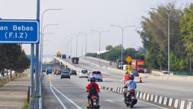 Photo of 峇六拜沿海高架公路  明早暫關5小時清理