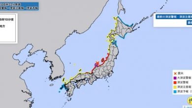 Photo of 日本氣象廳：未來2至3天恐現7級強震