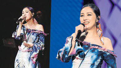 Photo of 楊千嬅 開唱途中突頭暈  吸哮喘藥救命