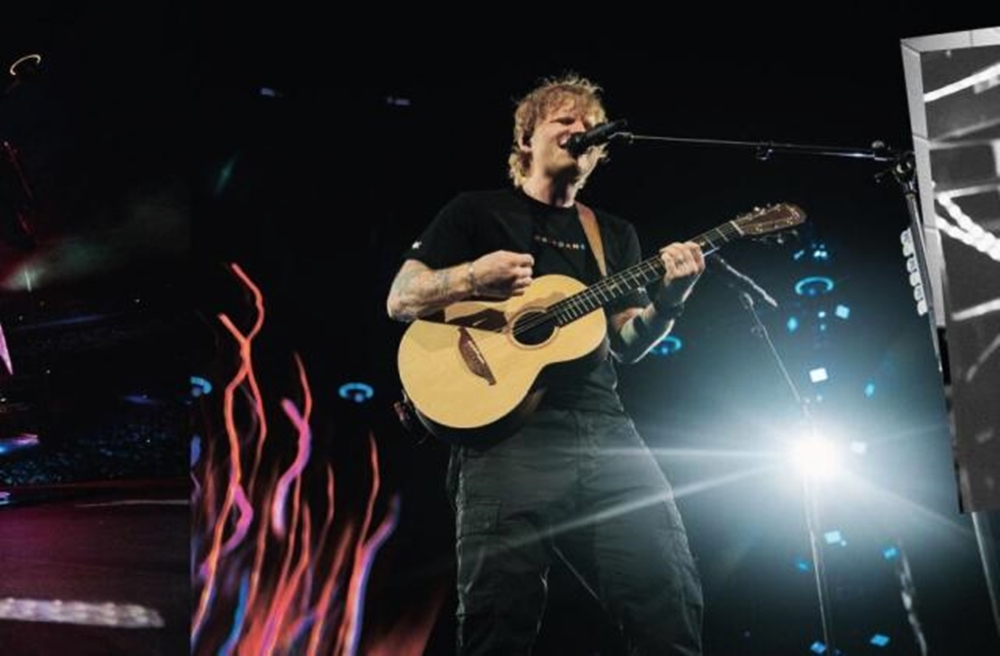 王紅髮艾德（Ed Sheeran）近日舉行全球巡演