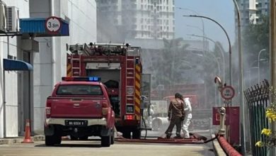 Photo of 工廠叉車撞毀大桶閥門  氨氣洩漏 33人入院