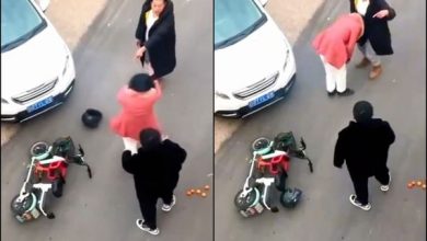Photo of 【視頻】車禍吵輸躺地裝死 女騎士遭2男硬壓身
