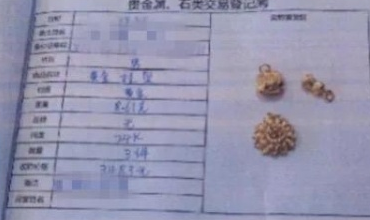 Photo of 怕被嫌窮？男子偷賣女友黃金