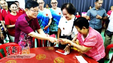Photo of 曹觀友:逾10%超過60歲 檳政府關注人口老化