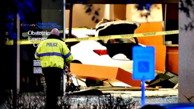 Photo of 汽車撞入醫院釀1死5傷 訪客：以為發生爆炸