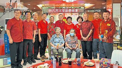 Photo of 【大山腳林氏西河堂團拜】林炎葵勉勵辦更多活動 吸引更多宗親參與