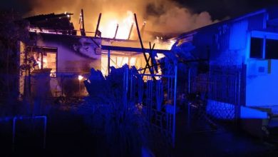 Photo of 火燒柔佛花園幼兒園及2民宅 17歲少年頭部2級燒傷