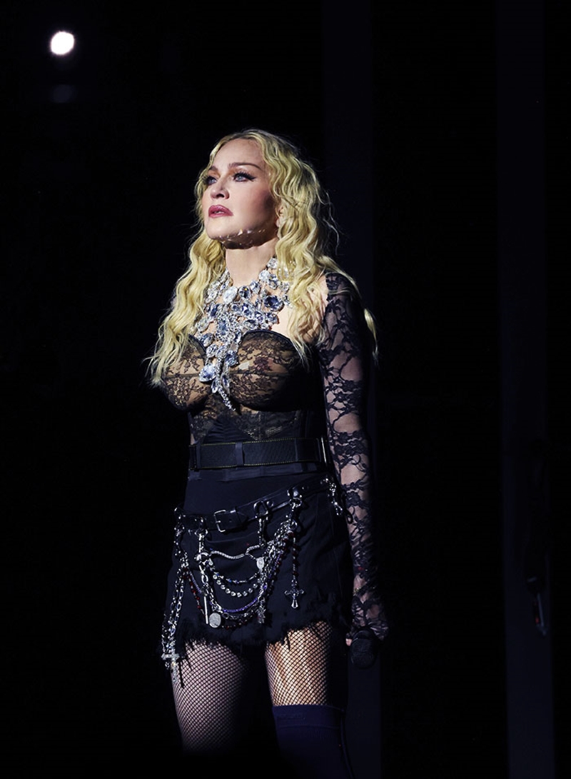 瑪丹娜正展開《Celebration Tour》巡迴演唱會，沒想到台上竟失言。