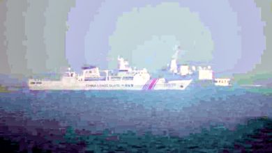 Photo of 4中國海警船現夏金海域 台海巡艇跟蹤對峙