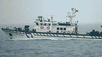 Photo of 一連兩天巡查金門水域 中海警遭台海巡廣播驅離