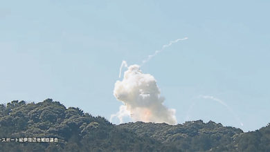 Photo of 日民營火箭發射失敗 升空數秒後爆炸