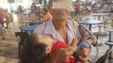 Photo of 抱1歲女童行乞被質疑 福利局證實老翁是她爸