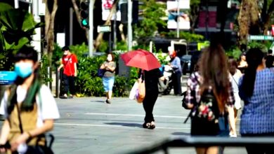 Photo of 獅城紫外線指數 今午再度逼近峰值