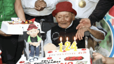 Photo of 有望破最長壽紀錄 124歲人瑞揭嵩壽秘方