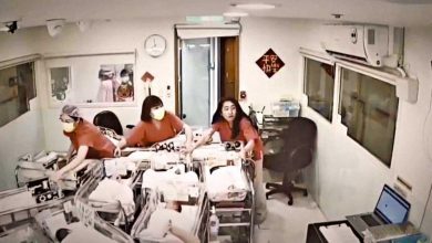 Photo of 【視頻】花蓮強震 生死一瞬間 護士以身護嬰